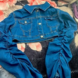Jean mini jacket